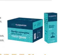 Bomba submersível para fontes decorativas