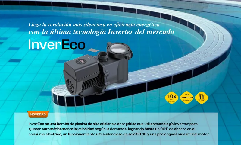Bomba de filtração QP Invereco