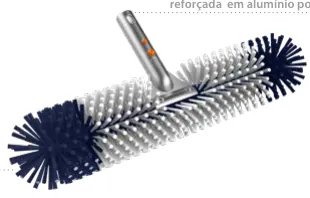 Escova limpa paredes 360º c/reforço em alumínio FX PRO