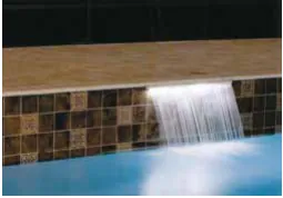 Cascata de lâmina Smart com lábio curto