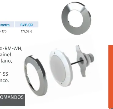 Iluminação (ref. PZA170-RP-SS)