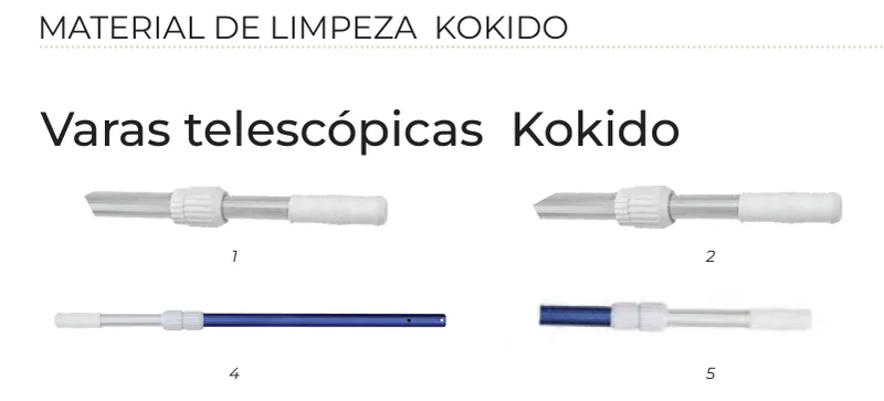 Vara telescópica a m Kokido