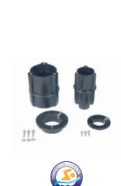Ancoragens para chuveiros Ø 43 mm