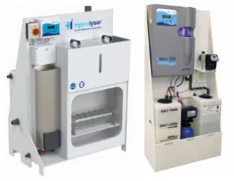 Sistema de geração de hipoclorito in situ Hyprolyser ISEC