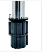 Ancoragem para duche de aço para tubo de 63 mm