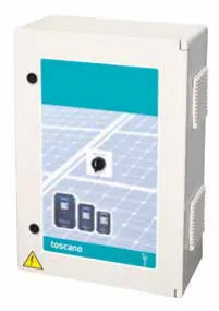 Quadro de controlo solar TDS