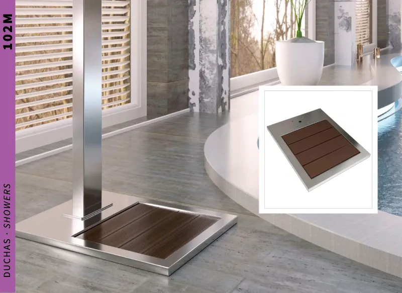 Base de duche com patas reguláveis 750 x 920 mm