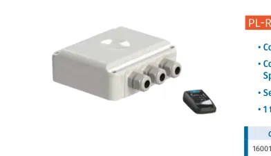 Comando Link Driver PL-REM-60 com transformador de 60 VA integrado
