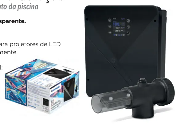 Eletrolisador de sal Hayward AQR-FLO-AD16NG 16 g/h