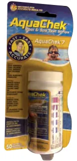 Aquachek 7 em 1 - fitas de análise