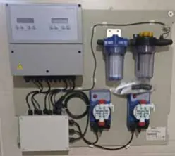 Painel de dosagem automático para spa pH e Redox