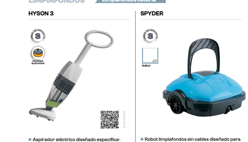 Limpa-fundos a bateria