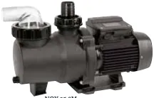 Bomba autoaspirante para piscinas portátiles HP 0,25 amp. absorb. 1,53 9,6 9,1 8 6,1 3,8