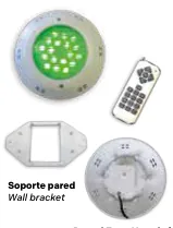 Projetor LED Piscimar para betão 25 W