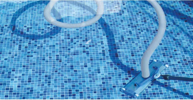 Mangueira de piscina com punho giratório