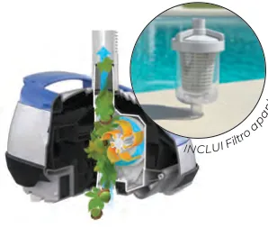 Aspirador Hayward Poolvac V-Flex