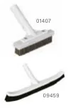 Classic - Escova recta Inox 350 mm - Clip
