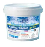 Neutralizador de cloro/bromo em grão