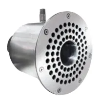 Jet de hidromassagem (ar-água), em aço inox AISI 316L, betão