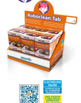 Clarificante em pastilhas Piscimar PM-673 Roboclean Tab 0,096 kg