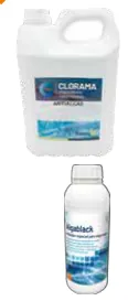 Antialgas floculantes e correctores