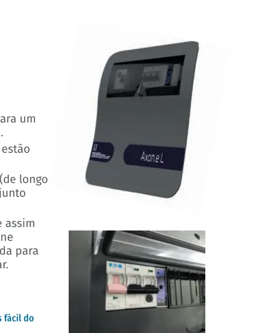 Quadro elétrico Axon.el com contactor Axon.e