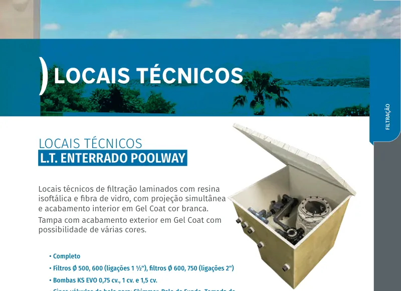 Local Técnico para filtro até Ø 750 (Vazio)