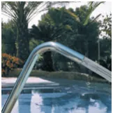 Canhão Luxe Ø 63 mm plano inox AISI 316L