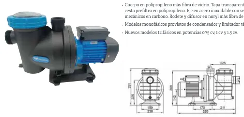 Bomba autoaspirante Aspire