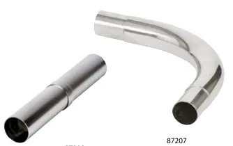 Ligação para tubo inox A316L Ø 43 mm