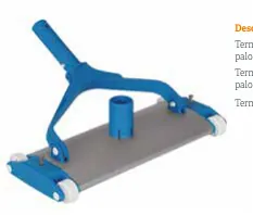 Flexo em polipropileno branco e azul para piscinas de liner