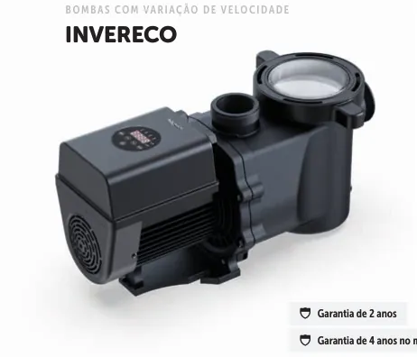 Bomba InverEco com variação de velocidade