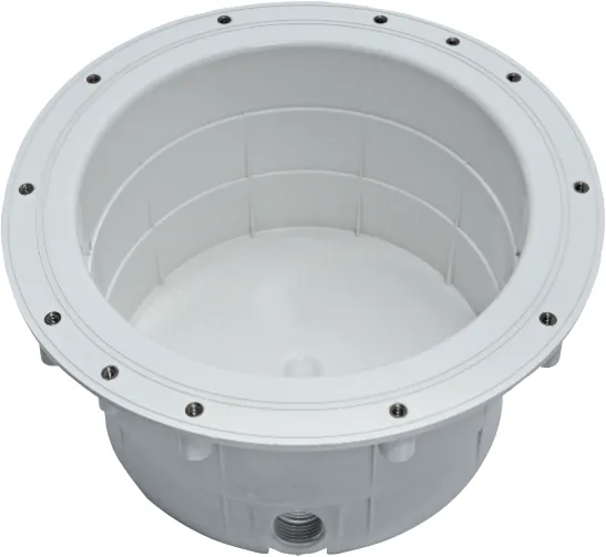 Projetor quadrado PAR56 inox com nicho ABS Mar Piscine