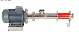 Bomba helicoidal sanitária HCM-30