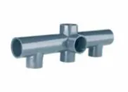 Tubo coletor PVC-U para válvulas