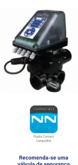 Válvula selectora automática VRAC III Basic lateral configuração 3