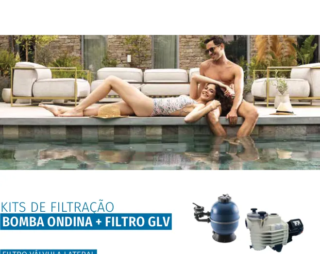 Pack filtro GLV + bomba Ondina