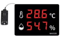 Termómetro calibrado com sonda FTK MA932B para piscinas e spas