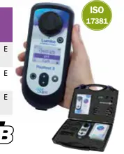 Fotómetro digital Palintest Lumiso 6