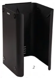 Kit chaminé p/ aquecedor Lenha Harvia Linear 16 Barril