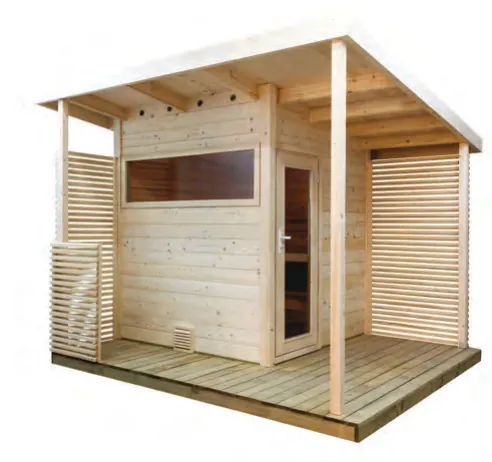 Sauna de exterior