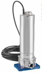 Bomba vertical silenciosa SCD