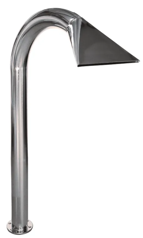 Fonte em leque inox Mar Piscine sem contraflange
