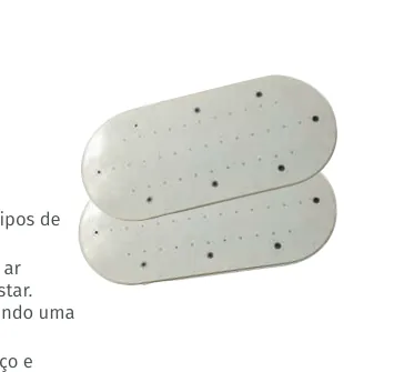 Peça a chumbar Fibra