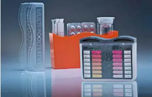 Estojo analisador Pooltester pH
