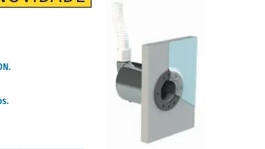 Nicho PZA-WTM-SS em inox 316L para luzes LED