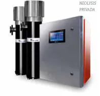 Equipamento Neolysis para piscina pública
