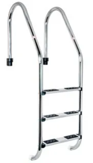 Escada de piscina padrão AISI 316L 500 mm