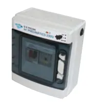 Quadro elétrico com contacto pneumático