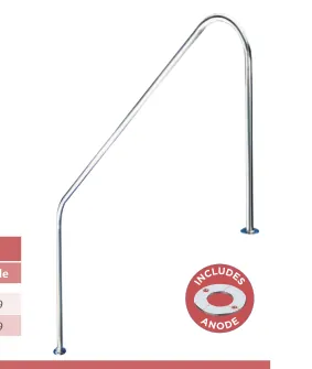 Corrimão FX-05 inox A316L